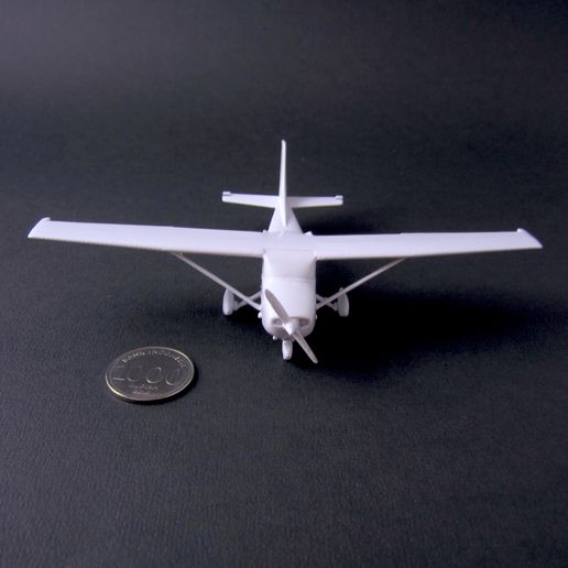 3 cessna 172 skyhawk - pla - finished 2 - IMG_2367 copy.jpg 3D-Datei Cessna 172 Skyhawk 1:72・3D-druckbare Vorlage zum herunterladen, heri__suprapto