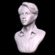 11.jpg Jimin Bust 3D print model