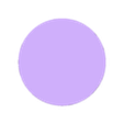 hoth badge - grey parts - circle.stl Distintivo Hoth - multipeças
