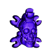 SkullBot_001_Body_3DKToys_RTP.stl STL-Datei SkullBot 001 - via 3DKToys kostenlos・3D-druckbares Design zum herunterladen