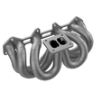 untitled.829.png 1JZ VVTi T4 Equal LengthTurbo Manifold Mockup