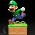 27.jpg Luigi STL 3D print figure
