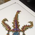 Qualle Drache, Gelenkiges Flexi Pet, Druck an Ort und Stelle, Fantasy