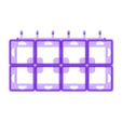 PegBoard Gridfinity Refined 4x2.stl Pegboard Gridfinity Refined 4x2