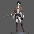 12.png LEVI ACKERMAN ATTACK ON TITAN 3D PRINT MODEL
