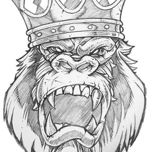 fc5d851eb16dcc7046b83bcd698795d1.jpg Горилла - король джунглей