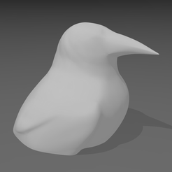 Screenshot-2023-08-29-165846.png STL file Low Poly Odin's Raven [Huginn and Muninn]・3D printer model to download