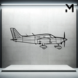 p-3c-orion-angle.png Wall Silhouette: Airplane Set