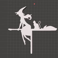 door-frames-halloween-witch-flying-b.jpg türrahmen halloween hexe fliegend