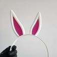 20240323_105126.jpg Easter Bunny Ears Bundle - NO AMS - For Headphones and Headbands