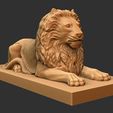 000000ZBrush-Document.jpg Sitting Lion - Statue