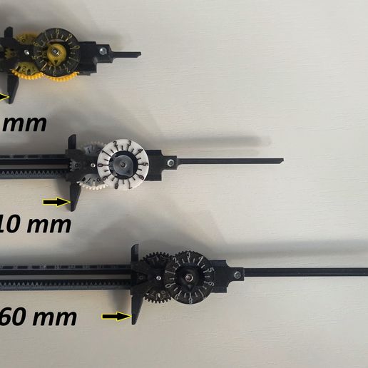 STL file PRECISION CALIPER 3D PRINTING DIY・Model to download and 3D