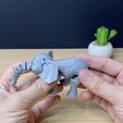 Print-in-Place Circus Elephant with 3MF and XL Versions Included!