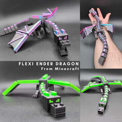 3.png Flexi Ender Dragon | Minecraft Dragon | Lowk Dragon | Flexi Dragon | No Supports