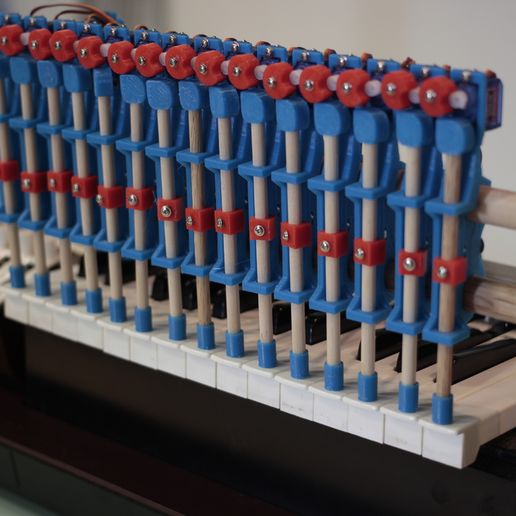 The Piano Player 3D model