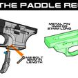 5-ONLY-the-paddle-RM.jpg FGC68 MKII tipx edition: Dye tactical mag / planet eclipse CF20 UAL Upper and lower set for paintball first strike use