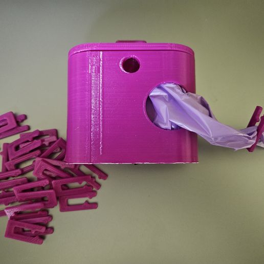 Dog Poop Bag Holder with Clips