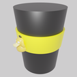 psycopato.png Cartoon Cup Holder Different Characters
