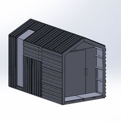 shed-step-file.jpg Fichier STL Abri de plage modulaire・Plan imprimable en 3D à télécharger, pinardwesley