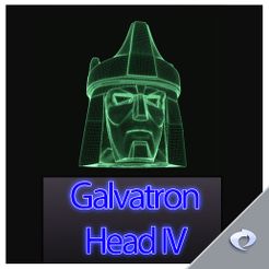 toygalv.jpg Download STL file Toy Galvatron (Four) Head • 3D printer design, CJI