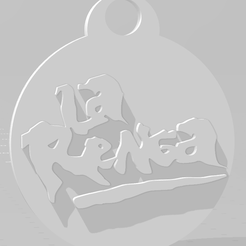 descarga - 2020-07-20T115635.618.png Archivo STL Llavero de La Renga・Design para impresora 3D para descargar