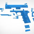 046.jpg Modified Remington R1 pistol from the game Tomb Raider 2013 3d print model