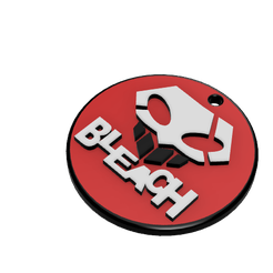 25b.png STL-Datei Schlüsselanhänger/ Schlüsselanhänger Bleach / Ichigo (Maske) kostenlos・3D-druckbares Objekt zum herunterladen