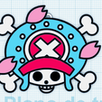 chopper.png one piece keychains