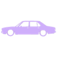 E12.stl Llavero BMW E12