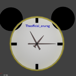 front.PNG Fichier 3D Horloge murale 3D・Idée pour impression 3D à télécharger