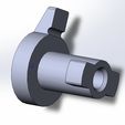 nut_model.jpg Bmw E30 - head light adjuster screw parts (OEM: 63 12 1 385 397)