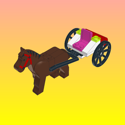 Карета-01.png NotLego Lego Carriage Model 0135