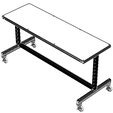 Binder1_Page_07.png Aluminum Fixed Top Mobile Table