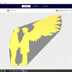 Destiel1.jpg 2D Silhouette/Stencil Destiel Castiel and Dean Winchester Fan Fiction