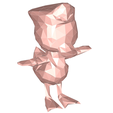 model-5.png Cute duck low poly