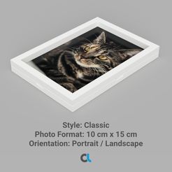 render-printorama-10x15-cm.jpg Free STL file Printorama Classic 10x15 cm - The Photo Frame from the 3D Printer・Design to download and 3D print