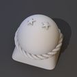 ball_2_star.jpg 7 Dragonballs keycap  - DIGITAL FILES FOR 3D PRINTING - KEYCAP FOR MECHANICAL KEYBOARD