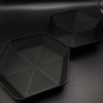 IMG_1416.jpg Hexagonal Sorting Storage Tray | Stackable | DnD | Board Games | Tabletop | No AMS needed | 2 Versions