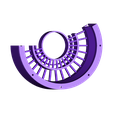 Fan-Duct-Bst01ws.stl Turbofan Engine, for Business Aircraft, Cutaway