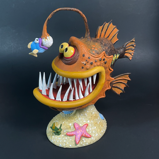 Angler fish toy sales