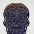 Captura.PNG Day of the Dead cookie cutter and fondant set