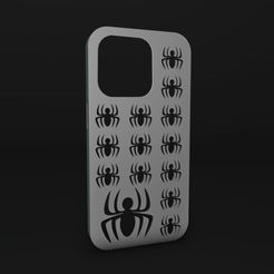 2023-02-16_19-55.jpg STL file Spider Man Iphone 14 Case・3D printable design to download