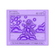 Squirtle-Bubble-Attack-Pokemon-Card v2.1.stl Squirtle Bubble Attack - Pokémon 3D Card + Picture