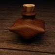 9.jpg Wooden square spinning top