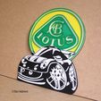coche-automovil-lotus-deportivo-cartel-letrero-rotulo-logotipo-valvulas.jpg Lotus, car, automobile, sports car, caricature, racing, print3d, wheels, steering wheel, brakes