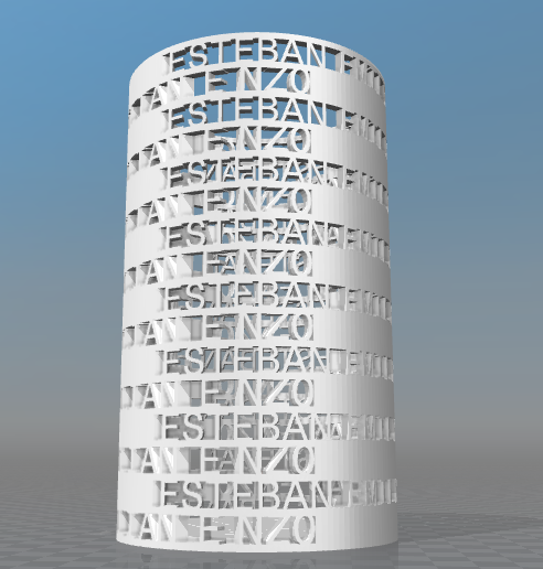 PERSONALIZABLE PENCIL HOLDER SOFIA ESTEBAN LILIAN ENZO