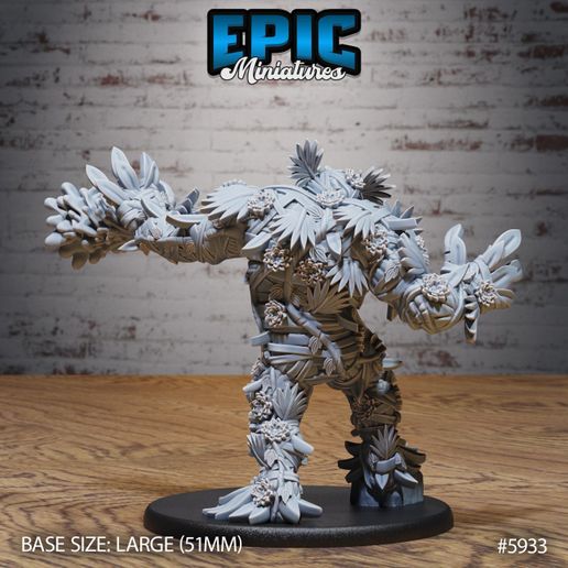 🪷 Lotus Golem Magic ‧ DnD Miniature ‧ Tabletop Miniatures ‧ Gaming ...