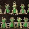 page-pose-P1.png Archivo 3D Modular Chonky Gloomy Knights・Plan de impresión en 3D para descargar