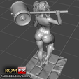 arlequina impressao15.png Télécharger fichier Harley Quinn Sexy 3D Printable Action Figure • Design imprimable en 3D, ROMFX