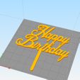 Untitled-1 copy.jpg STL file Birthday cake topper ( set of 3 )・3D printable model to download